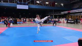 Carpathia Cup 2023  Final kata men Tomas Zienius Lithuania  Nikolaj Lunn Jensen Denmark [upl. by Anauqed]