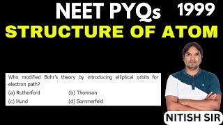 Who modified Bohr’s theory by introducing elliptical orbits for electron path [upl. by Staal432]