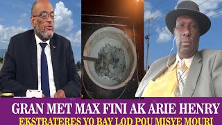 Se dènye kout batri pou Ariel Henry mouri gran met Max Bookman fini ak premye minis lan [upl. by Rramed]