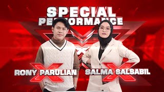 TOP 5 X FACTOR INDONESIA SPECIAL PERFORMANCE RONY amp SALMA [upl. by Meldon]