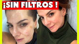 CAROLINA CRUZ DEJA VER SU ROSTO SIN FILTROS AL NATURAL ¿ARUGAS MANCHAS [upl. by Eltotsira550]