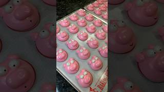 50 marshmallow pigs 🐷Marshmallows 3pig sweetgift hotchocolate smallbusiness handmade gift [upl. by Grenville]