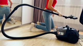 Motivational Cleaning with Bosch 4 Series Vacuum Cleaner [upl. by Ayam229]