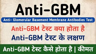 AntiGBM Antibodies Test in hindi  AntiGlomerular Basement Membrane Antibodies Test  Symptoms [upl. by Philana973]