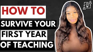 How To Survive Your First Year Of Teaching All New Classroom Teachers Need To Know Tips And Advice [upl. by Neural]