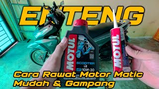 Service Honda Vario 150 Old Gampang  Ganti Oli Pakai Motul Auto Enteng [upl. by Kinna]