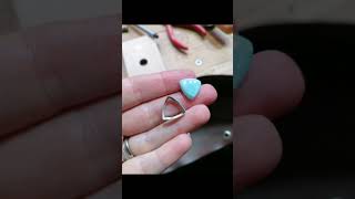 Crafting a Rare Larimar Pendant from Scratch [upl. by Adnilim]