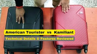 American Tourister vs Kamiliant Trolley Bag [upl. by Ez]