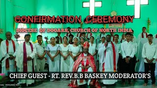 CONFIRMATION CEREMONY  DIOCESE OF DOOARS  VENUE AMRITPUR CNI CHURCH [upl. by Oniram]