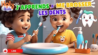 Apprendre à se brosser ses dents comptine pour enfants 1 [upl. by Kcirtapnaes]