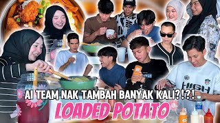 POTATO LOADED ALA KFC 🍟 AI TEAM NAK EMNY BUKAK KEDAI [upl. by Ellata497]