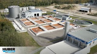 Industrial Wastewater Treatment HUBER Solutions at Austrias Largest Dairy Berglandmilch [upl. by Lyndel]