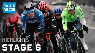 ParisNice 2024 Stage 6  EXTENDED HIGHLIGHTS  382024  Cycling on NBC Sports [upl. by Nidnal]