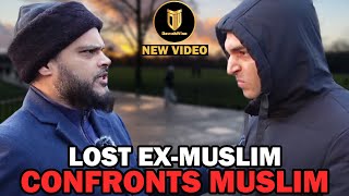 Muslim Puts Arrogant ExMuslim In His Place  Hashim  Speakers Corner [upl. by Ellienad]