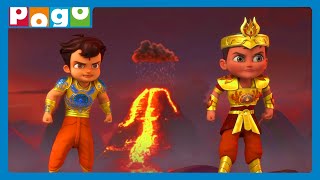 Do Ka Dum 💪 Teamwork Aur Taaqat Ka Combo  Chhota Bheem 👊 and Little Singham 🦁  cartoon  Pogo [upl. by Dranyam]