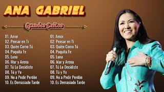 ANA GABRIEL RANCHERAS MIX  LOS MEJORES EXITOS DE ANA GABRIEL [upl. by Lucina]