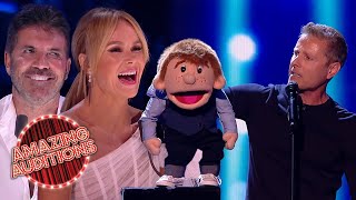 Paul Zerdin Left SPEECHLESS During BEST Ventriloquist Act [upl. by Philly]