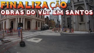 OBRAS DO VLT EM SANTOS MÊS de Agosto e primeira semana de Setembro 2024 vlt santossp [upl. by Reinke]