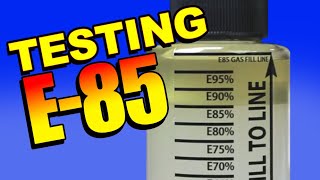 How to Test E85 Ethanol Percentage in Gasoline [upl. by Shela]