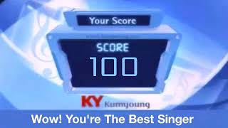 Kumyoung Videoke score 100 [upl. by Moseley518]