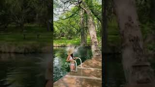 Blue Hole Regional Park in Wimberley Texas [upl. by Cullan]