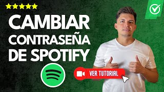 Cómo CAMBIAR tu CONTRASEÑA de Spotify en el MÓVIL  ✅Fácil y rápido📱 [upl. by Nollaf]