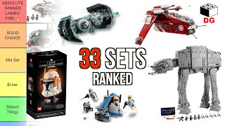 Ranking Every LEGO Star Wars Set Retiring in 2024  LEGO Investing Podcast Episode 11 w KDX Bricks [upl. by Ihcas]