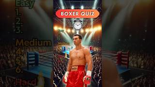 Knockout Knowledge The Ultimate Boxers Quiz [upl. by Htaeh502]