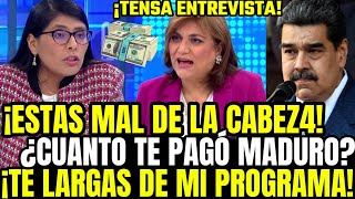 LA REVOLCÓ PERIODISTA SACA DE LAS MECH4S A LAPICITA SALVAJE POR JUSTIFICAR DICTADURA DE MADURO [upl. by Bourque427]