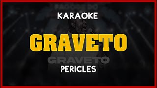 🔴 Kante Karaokê  Péricles  Graveto Versão Pagode 🎙️ [upl. by Ylatan]