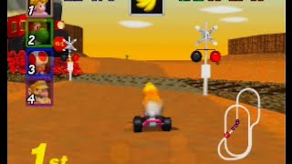 Mario Kart 64  Kalimari Desert N64 [upl. by Onek]