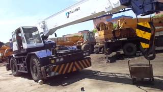 tadano crane 25 ton4 [upl. by Aerdnaxela]