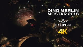 Dino Merlin  Mostar 2018  Mostarska  4K Snimci iz zraka  Helifilm [upl. by Suicul]