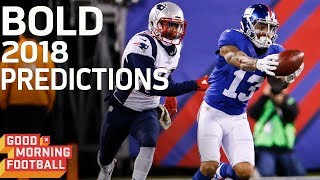 BOLD Predictions for the 2018 Season  NFL Network [upl. by Ettennaej]