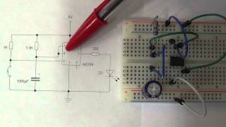 Ensamble de Circuito Monoestable con 555 [upl. by Yetac]