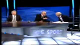 Eamon Dunphy drunk rant [upl. by Navanod]