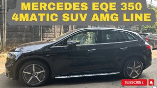 Mercedes EQE 350 4Matic SUV AMG Line [upl. by Arolf]