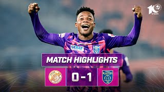 Match Highlights  Punjab FC 01 Kerala Blasters FC  MW 10  ISL 202324 [upl. by Kcirdnekel393]