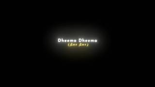 Dheema Song💜✨Black Screen lyrics WhatsApp Status Tamil trending lovestatus ytviral tamil [upl. by Cleaves]