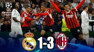 REAL MADRID vs MILAN 13  GOLES y RESUMEN del PARTIDO  CHAMPIONS LEAGUE [upl. by Ronda]