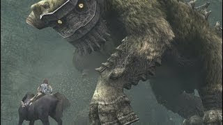 Lets Play Shadow of the Colossus Hard Mode Part 2 Quadratus [upl. by Jabin]