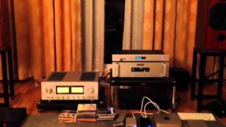 Harbeth c7es3 amp luxman L550a ii amp bryston BDP1 amp Audio rese [upl. by Gula120]