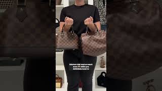 Louis Vuitton Speedy B 25 vs Alma BB youtubeshorts shortsfeed [upl. by Dermot]