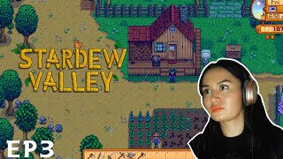 Stardew Valley Lets Play EP3  Still Broke and Losing It The Gold Struggle is real 🫨 [upl. by Nodyl]