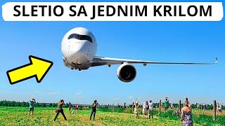 AVION KOJI JE SLETIO SA JEDNIM KRILOM – LET SCANDINAVIAN AIRLINES 751 [upl. by Pardew725]