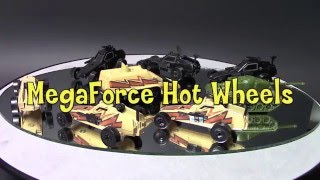 1982 MegaForce Movie Hot Wheels Series Overview [upl. by Marnie]