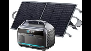 DaranEner NEO300 Portable Power Station  DaranEner SP100 Foldable Solar Panel 300W 2688Wh EU9NL [upl. by Aisatnaf]