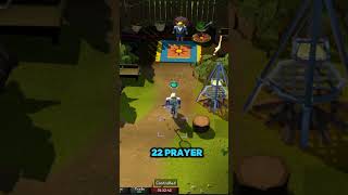 PRAYER POTION ALTERNATIVE  OSRS IRONMAN TIPS 2024 oldschoolrunescape osrs [upl. by Dressler901]