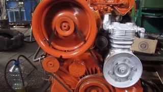 Start Up Diesel engine DEUTZ BF4L1011 Запуск двигателя после капремонта [upl. by Carnay]