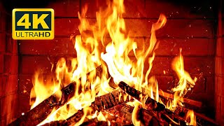 🔥 Cozy Fireplace 4K 12 HOURS Fireplace with Crackling Fire Sounds Crackling Fireplace 4K [upl. by Aikyt]